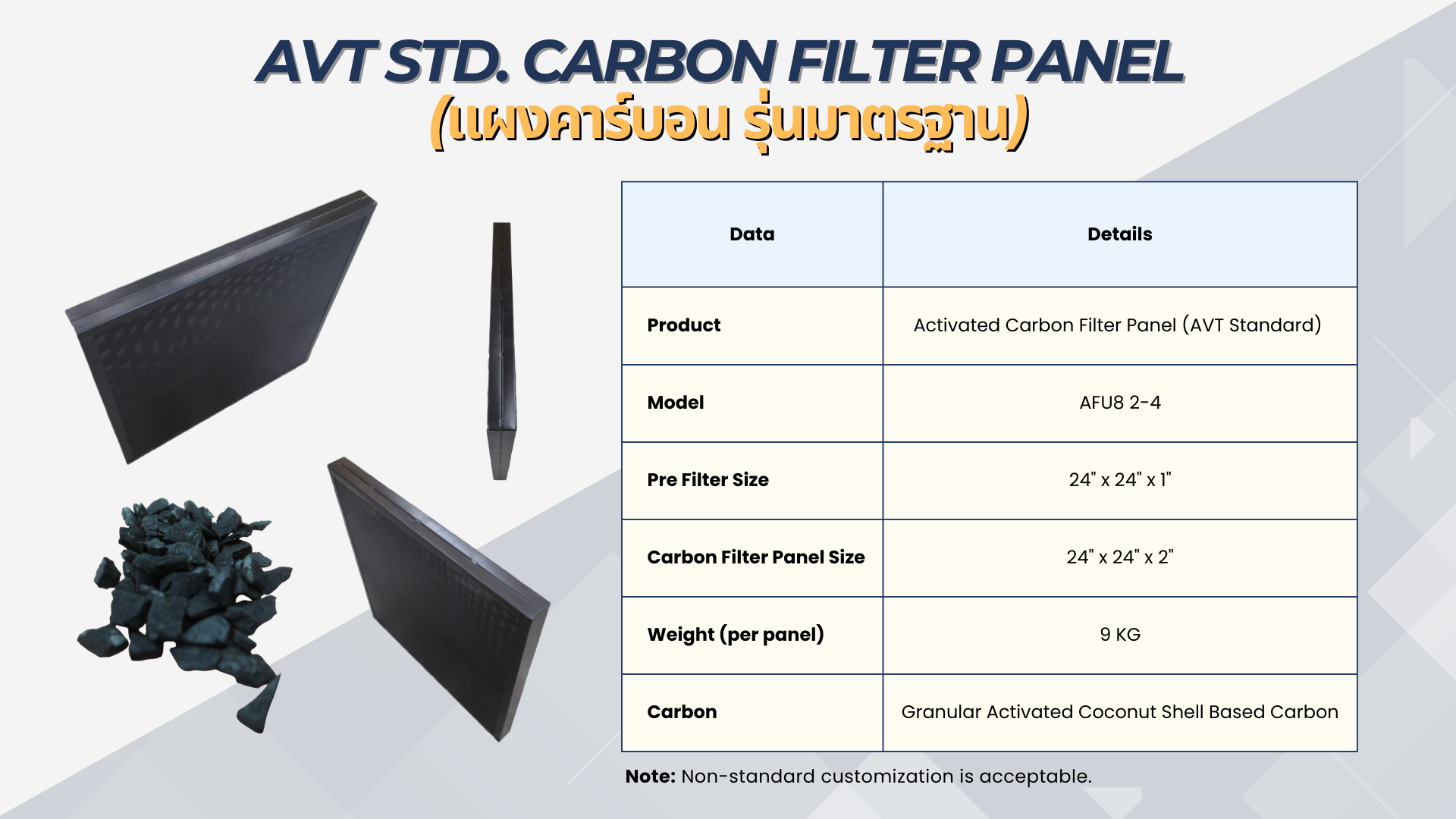 Carbon Filter Panel